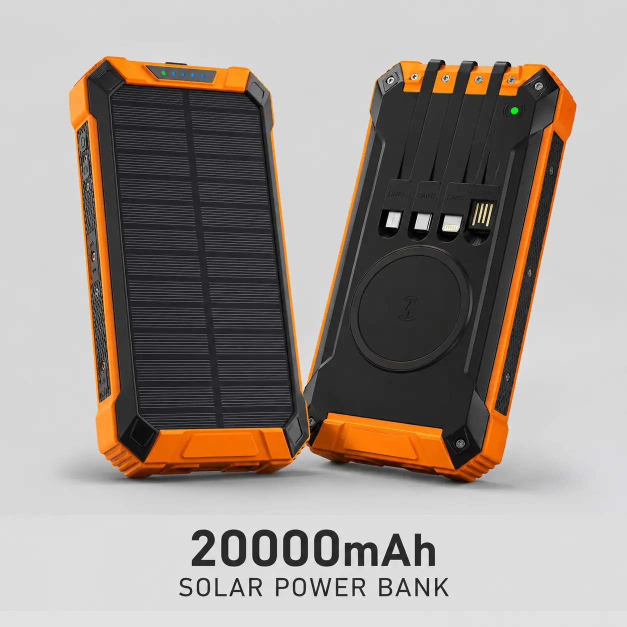 Solar Power Bank Outdoor Waterproof Portable Solar Power Bank Outdoor Waterproof Portable