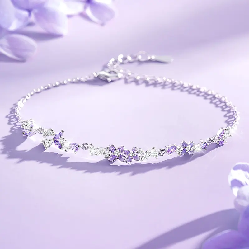 VANZECHY Floral Collection - New Luxury Premium Exquisite Wisteria Bracelet D23991