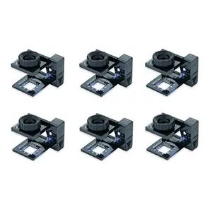 212 MAIN LED Lighted Linen Test Focusing Loupe Magnifiers, Foldable, for Stitch & Thread Counting, Set of 6