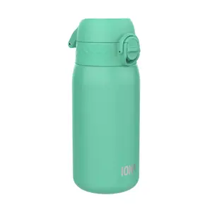 Ion8 13oz Single Walled Stainless Steel Water Bottle -Flip Top