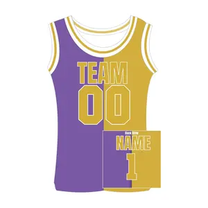 Custom two tone Basketball Jersey, Personalized 2 tone Jersey, Customized double color Jersey Name and Number For Adults