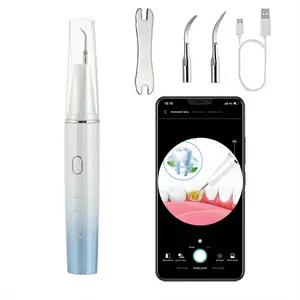 Plaque Remover for Teeth with Camera Revolutionize Your Dental Care with our Ultrasonic Tooth Cleaner Experience the power of ultrasonic technology and enjoy a brighter, cleaner smile