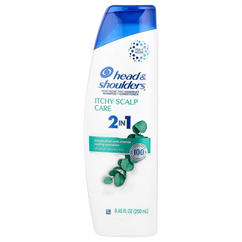 Head & Shoulders Itchy Scalp Care 2 In 1 Shampoo + Conditioner, Infused with Eucalyptus, 8.45 fl oz (250 ml)