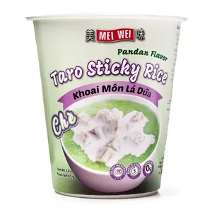 Mei Wei Taro Sticky Rice Pandan Flavor Congee 3 oz