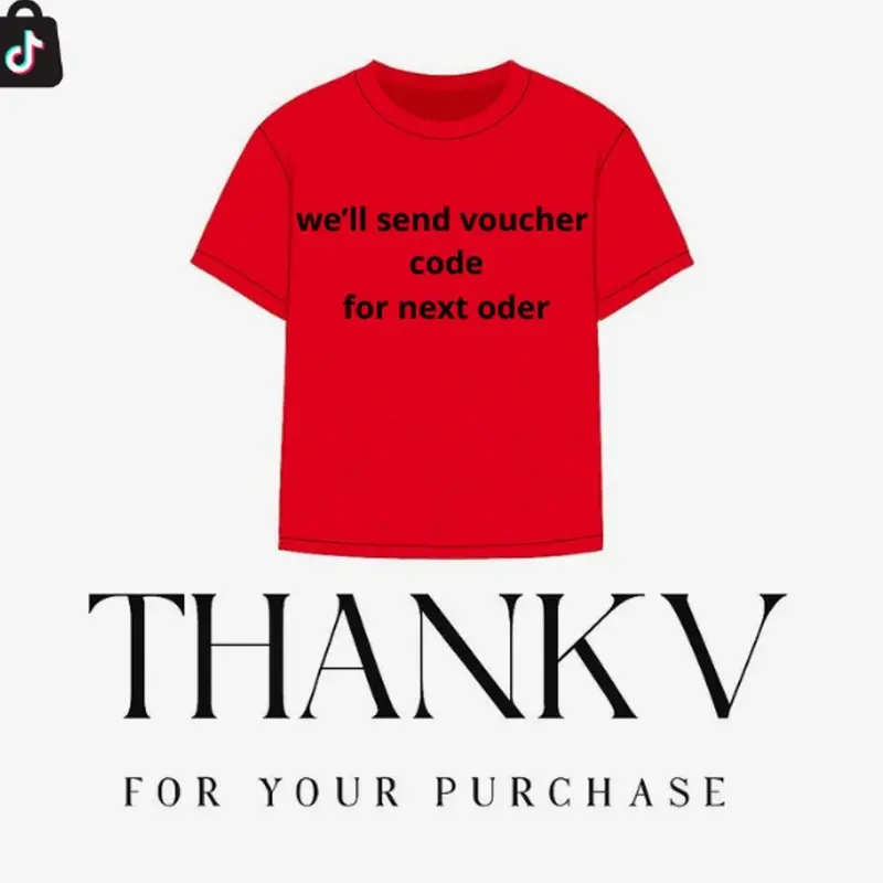 Voucher for Returning Customers - Back To School Holiday Reward Coupon for TikTok Shop US Customers T-shirt - Sweatshirt - Hoodie 3HR