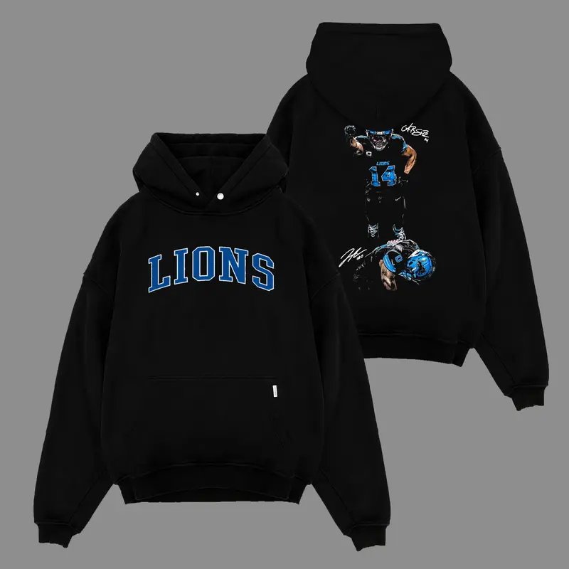 One Pride Fit - Amon-Ra St. Brown x Jahmyr Gibbs Soft And Comfortable Cotton Hoodie, Sweatshirt and T-Shirt, Lions Fans Game Day Outfit, Gift For Football Fans, Graphic Football Shirt