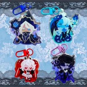 Cookie Run Deceit Trio Truthless Recluse Acrylic Keychain