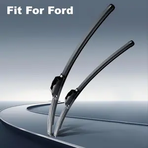 ITUTN Ford Wiper Blades Set | Frameless OEM Quality, Ultra Quiet & Streak-Free | Dual-Layer Coating, All-Season, Easy Install with Multi Adapters | Fits F-150, Escape, Explorer, Edge, Fusion & More