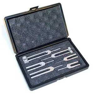 Fabrication Enterprises  Tuning Fork Set with Case - 6 Piece
