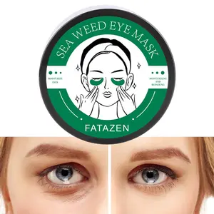 FATAZEN Natural Seaweed Eye Mask, Hydrates & Moisturizes, Fades Fine Lines, Reduces Wrinkles, Improves Dark Circles, Boosts Circulation, Brightens Dull Skin, Daily Night Eye Care