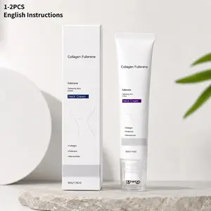 Reduces Wrinkles and Double Chin,Five Rollers for All Around Massage,Neck Firming Cream,Collagen Neck Cream,Relieves Edema,Suitable for Wrinkled Skin,with Hyaluronic Acid,VitaminC+E, Moisturizer