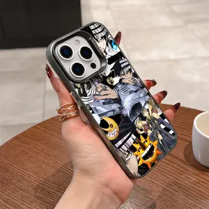 Soul Eater Death the Kid Manga Phone Case Compatible with iPhone 17, 16e, 16, 15, 14, 13, 12, 11, Mini, Pro Max Air X XR XSMAX 8, 7 Plus - Anti-Slip Matte Back Cover, Device Cover