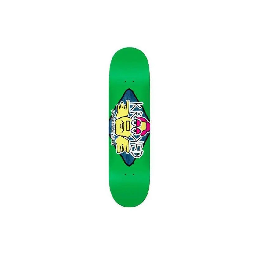 Krooked Team Arketype Skateboard Deck 8.06x31.8 - Sports & Outdoor