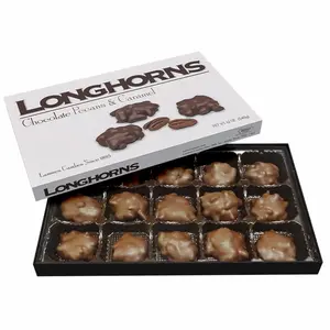 Lammes Candies Longhorn Praline Combo Gift Box 15 Pieces Per Box, 2 Box