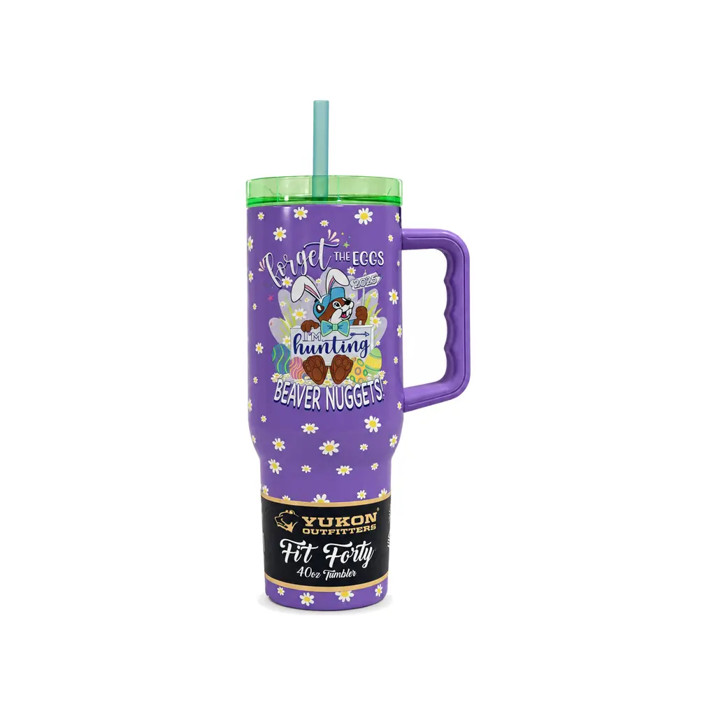 Easter "Forget the Eggs I'm Hunting Beaver Nuggets" Tumbler