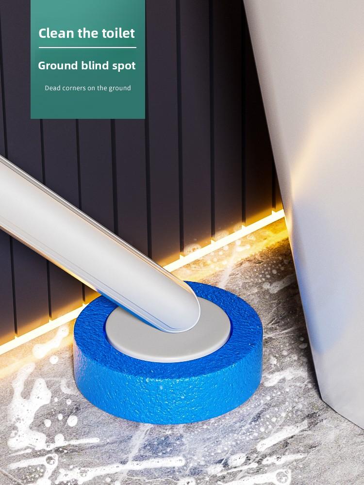 Disposable toilet brush set replacement pad toilet cleaning brush wall-mounted no dead angle cleaning sanitation Disposable toilet brush set replacement pad toilet cleaning brush wall-mounted no dead angle cleaning sanitation