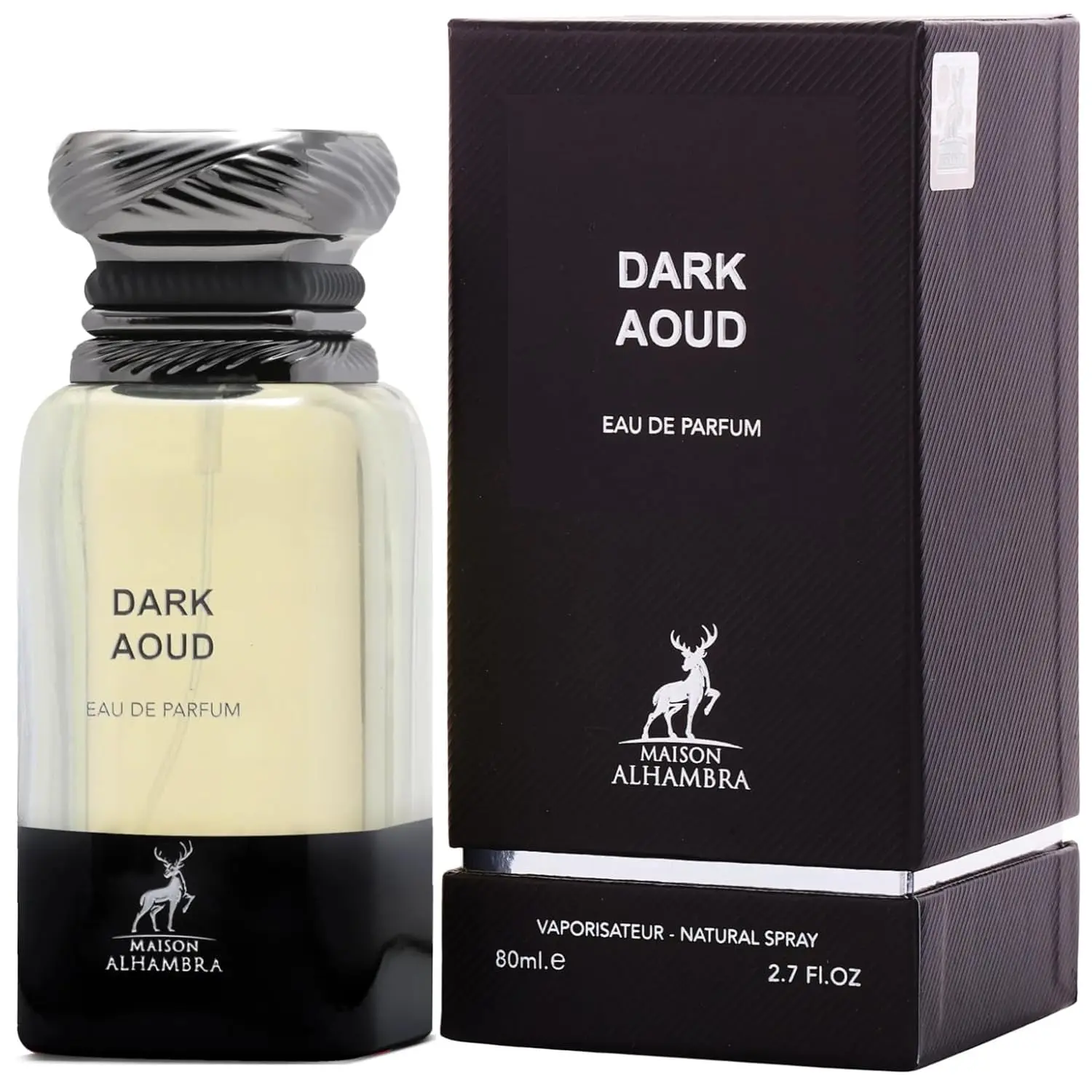 Dark Aoud – Spicy, Woody, Oud, Oriental – Eau de Parfum Spray Long-Lasting Fragrance for Unisex, 2.7 Ounce / 80 ml