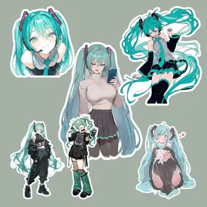 Hatsune Miku Vocaloid Anime Vinyl Waterproof Sticker – Best Gift for Fans