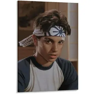 Ralph George Macchio Vintage Portrait Poster Daniel LaRusso (8) Canvas for Bedroom Living Room Decor