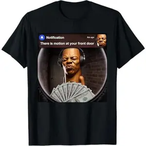 There is Motion at Your Front Door Tung Tung Speed Meme T-Shirt Unisex