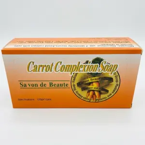 Carrot Complexion Bar Your Secret To Bright & Smooth Skin, park Of 12/pcs. Body Care Body Cleansers Body Wash Cleansing Bath Essentials Moisturizing Brightening Soap Glowing Skin Soap Skin Repair