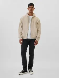 Men GapFlex Slim Jeans - Black Wash