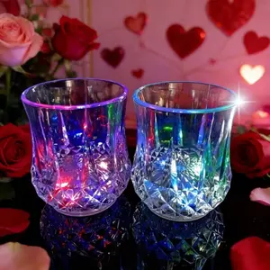 1/2/3 Pack Colorful Pineapple Shape Glowing Party Cups, Food Grade Material, Portable Outdoor Birthday Christmas Camping Party Cups