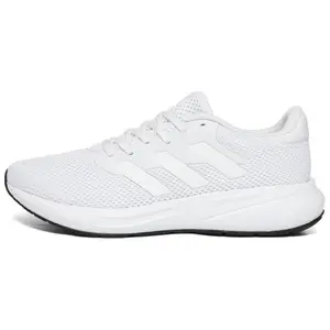 Adidas Response Runner U Low-Top Running Shoes for Men in White: Trendy, Versatile, Slip-Resistant, and Durable