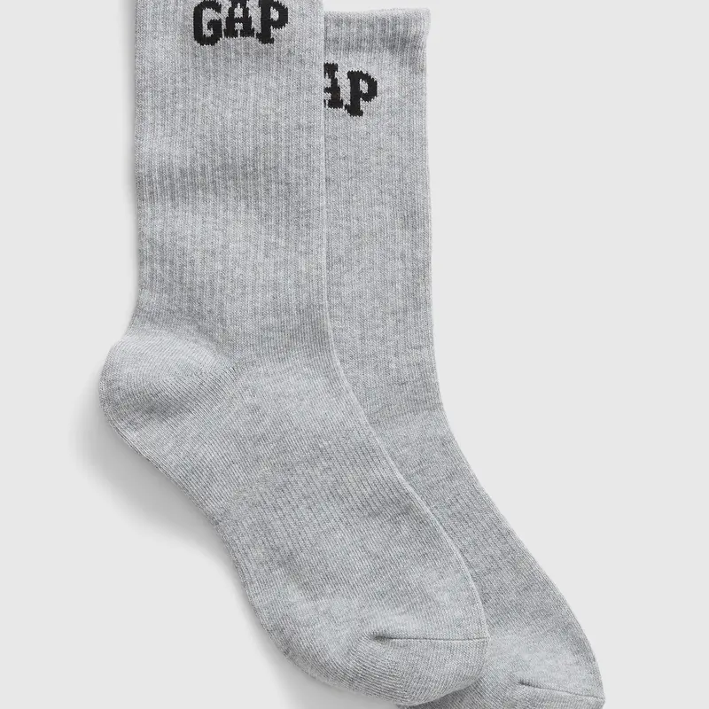 Gap Women's Athletic Logo Crew Socks