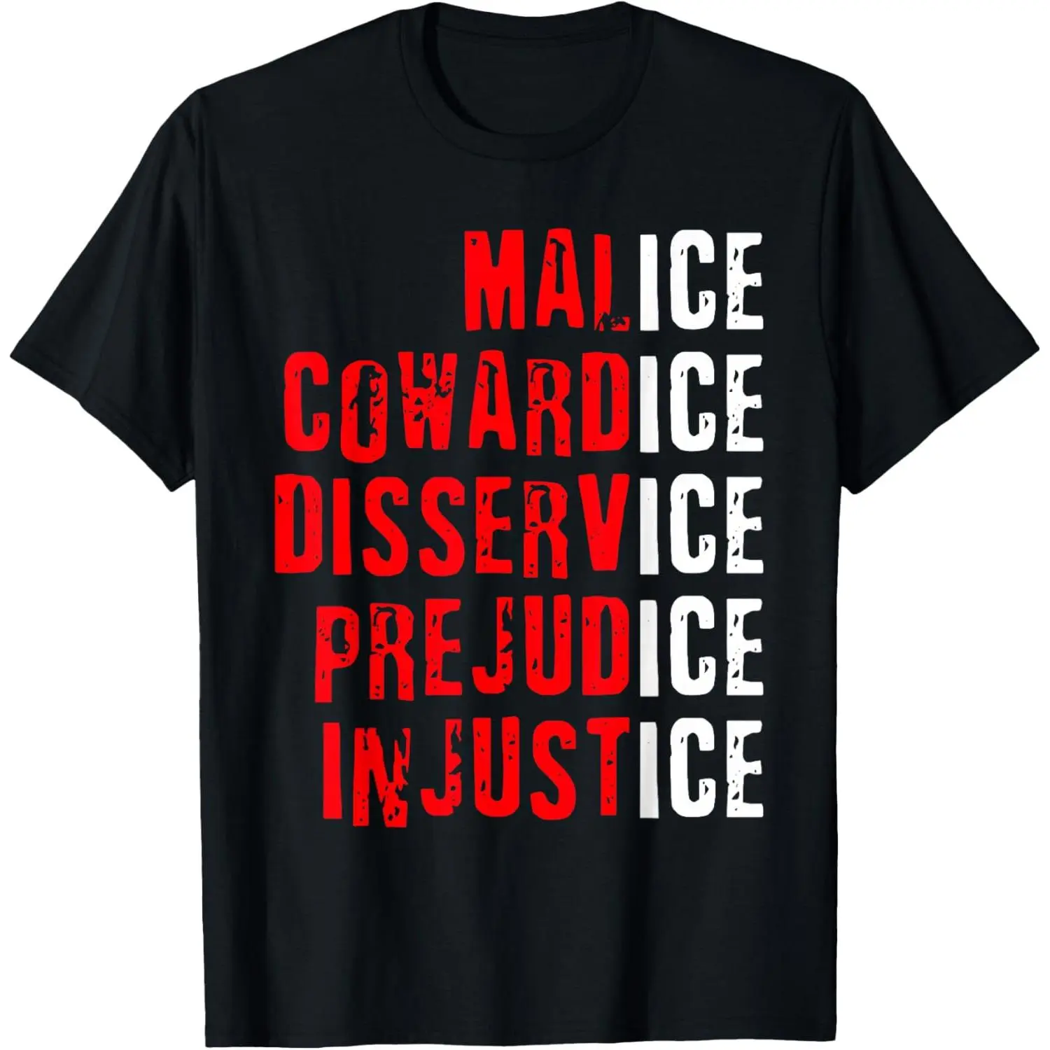Unpopular Opinion Sarcastic Statement Tee Anti Injustice Prejudice Political Humor OOTD Aesthetic Outfits ICE Quotes Dark Humor Shirt for Protest Fashion