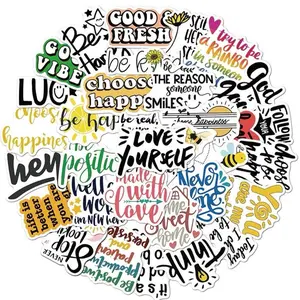 50 Motivational Inspirational Sticker Pack Lot. Positive Affirmations