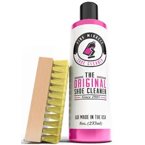 Pink Miracle Shoe Cleaner - 8 oz. with Brush Pink Miracle Shoe Cleaner - 8 oz. with Brush