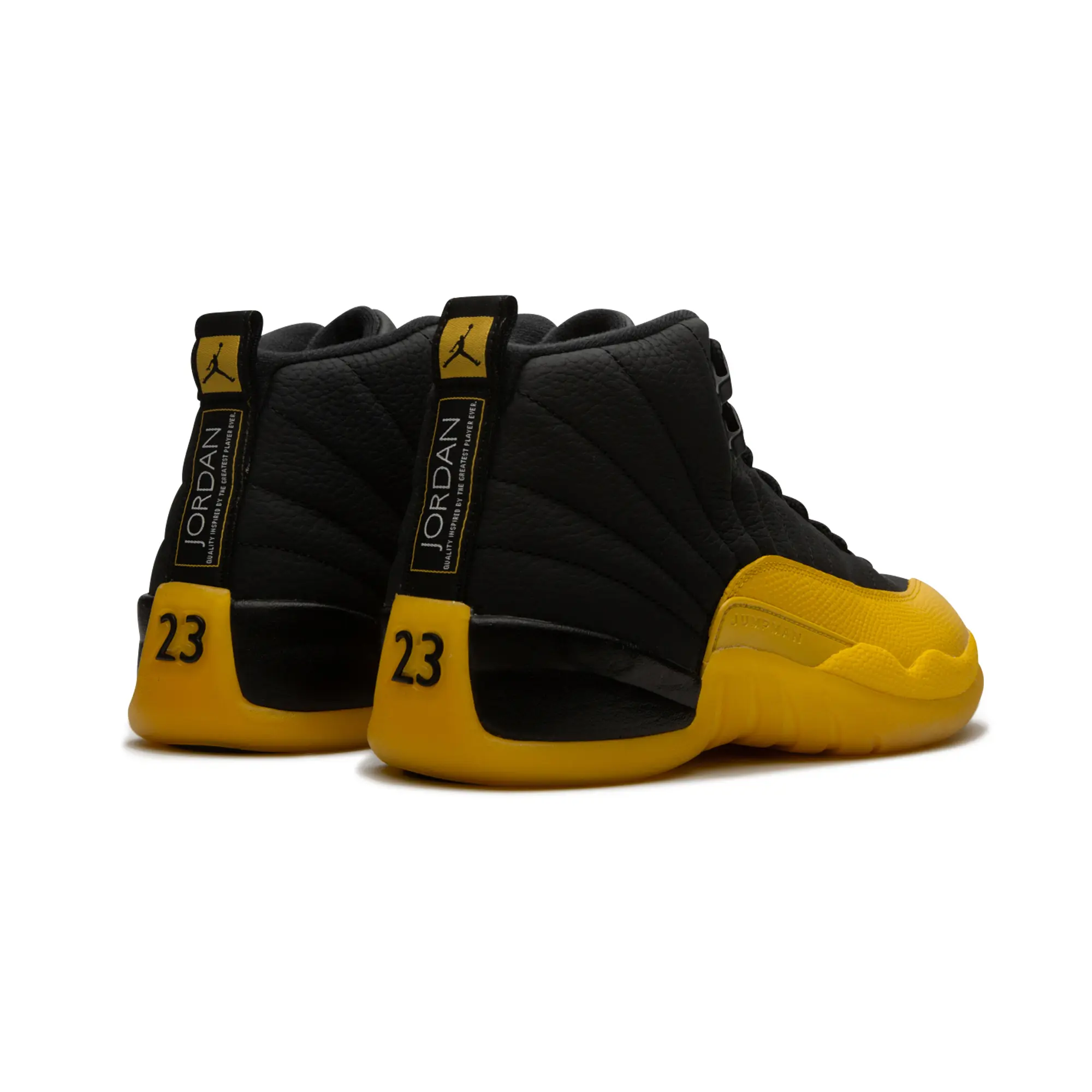 Jordan 12 Retro Black/University Gold 2020 Air Jordan 130690-070 No Box, VNDS!!! Amazon.com | Retro Air Jordan 12 - Black & University Gold  main image 3