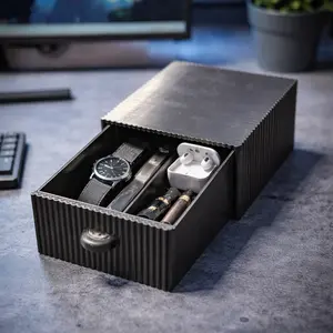 RidgeSlide Minimalist Desk Drawer Organizer