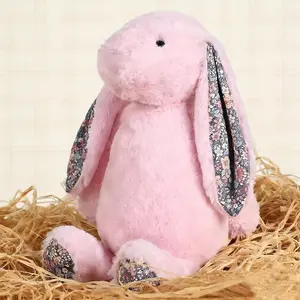 Blossom Bunny Stuffed Plush (25cm/50cm) – Cute Soft Toy Perfect for Easter Gifting & Cozy Snuggles
