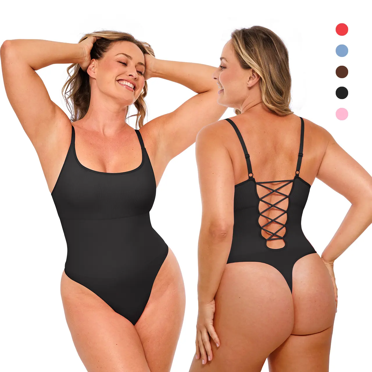 Shapellx AirFlex All Day Comfort with Adaptable Shoulder Band Bodysuit