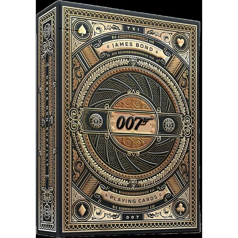 Gold Foil, Official Collectible Deck James Bond 007 Premium Playing Cards -
