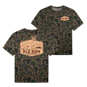 Old Row Outdoors Deer Badge Camo Tee