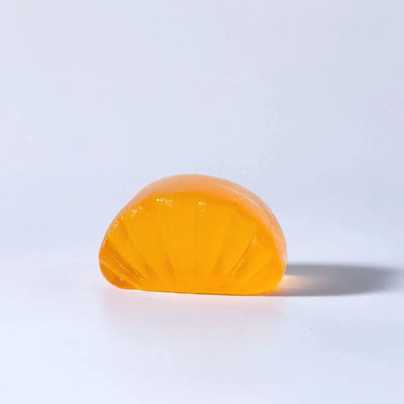 Bamsquishy Crystal Orange Candy Taba Food Squishy  Hand Made   Toy Kawai super soft Squeezy Squishies Office Decompression Sensory Stress Relief Fidget Toy Perfect Gift for asmr Kids Adult， Squishies toy hunting，squishy haul