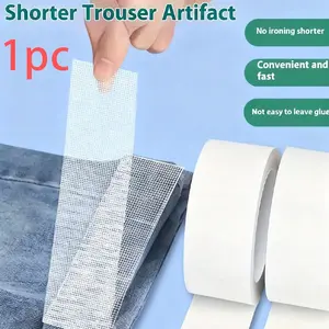 Self-Adhesive Pants Hem Strip, No Ironing Needed, Easy-Length Adjustment, No Sewing Required, Convenient and Efficient