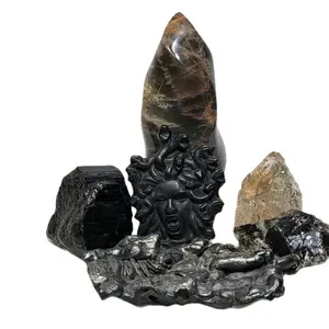 Crystals for energetic protection Bundle - Metaphysical Decor - Altar Tools