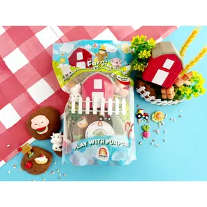 Kiddough Play Kit | Farm 3+