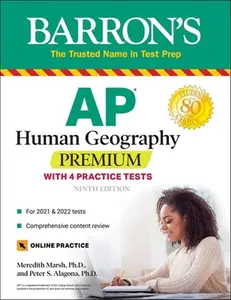 USED-AP Human Geography Premium: With 4 Practice Tests by Marsh, Meredith (Paperback)