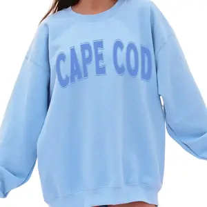 Cape Cod Sweatshirt, Trendy Varsity Sweatshirt, Aesthetic College Crewneck, Oversized Minimalist Sweater, Cape Cod Massachusetts Shirt HV6