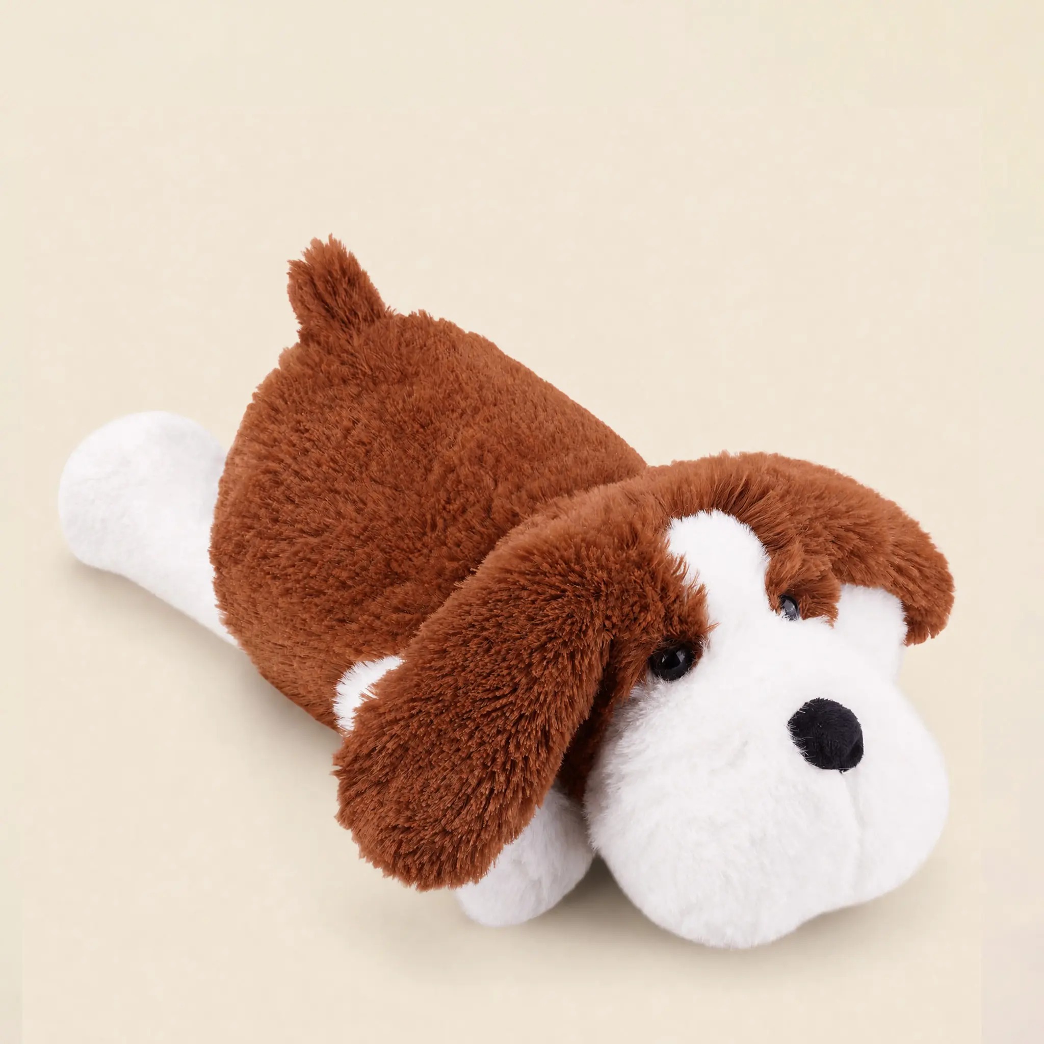 Microwavable Dog Plush Heating Pad, Heatable & Coolable Weighted Stuffed Animal with Lavender Scent, Cozy Gift for Kids & Adults