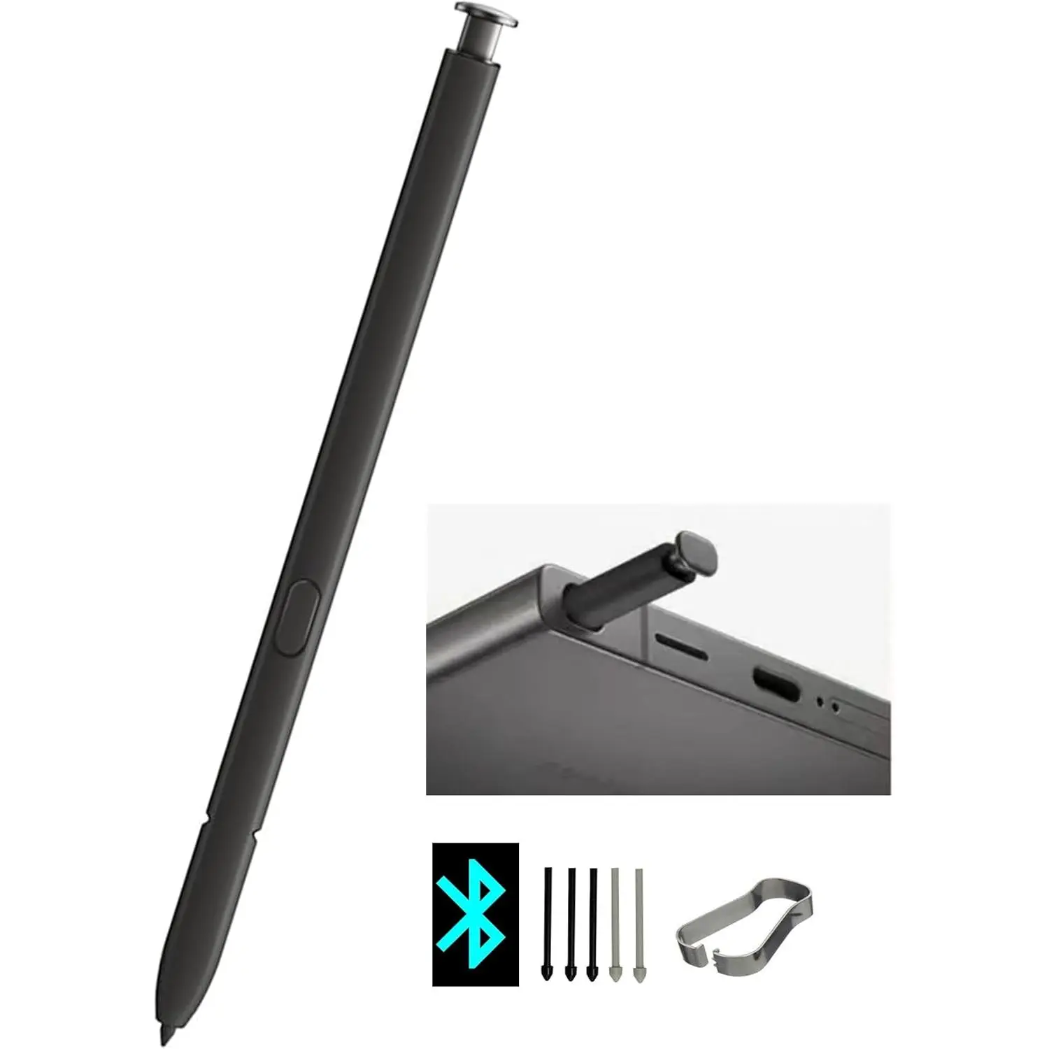 Galaxy S24 Ultra S Pen Replacement for  Galaxy S24 Ultra (Black)
