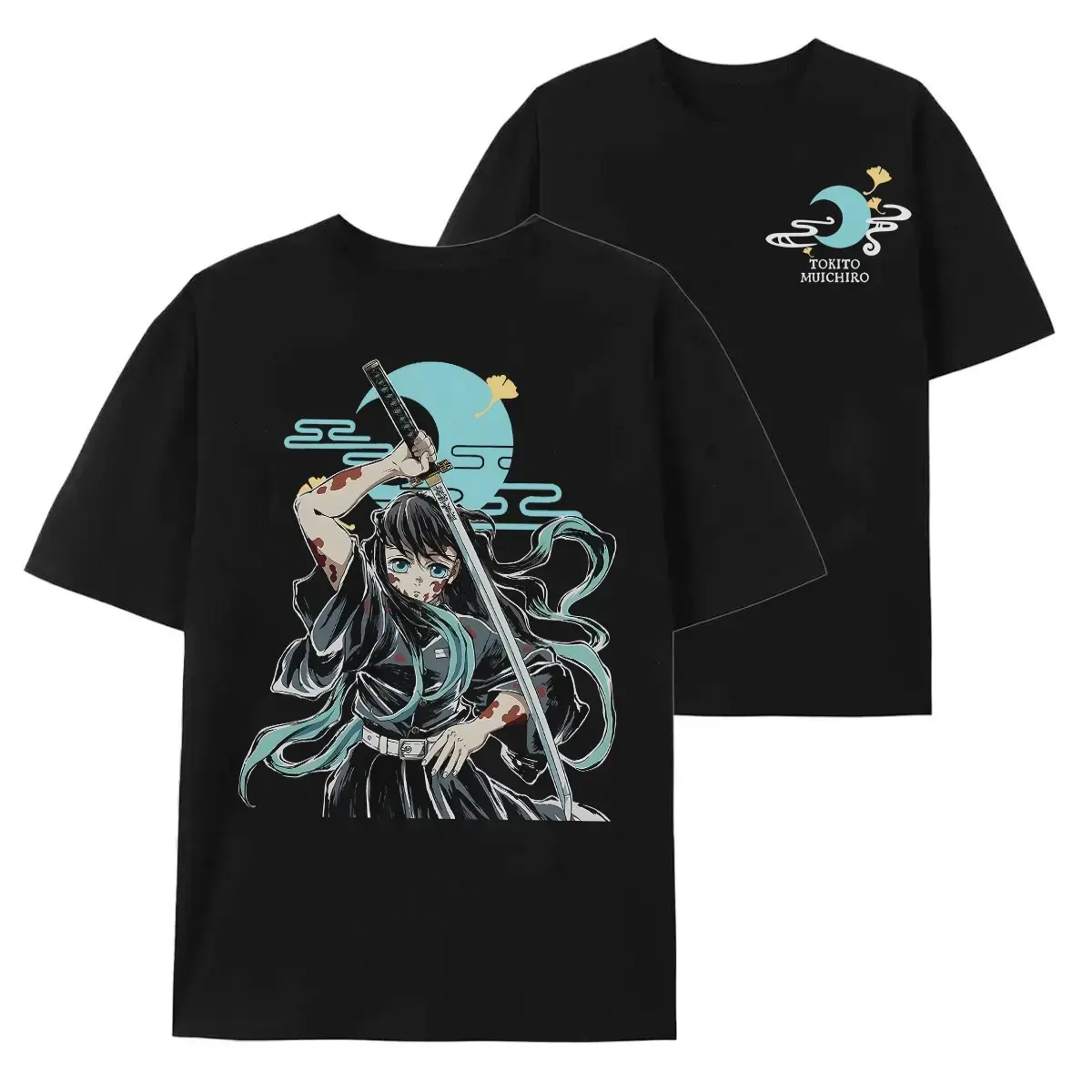 Demon Hunter Muichiro Tokito T-Shirt Anime Manga Tshirt, Mist Hashira Tee, Anime Fan Gift, Anime Shirt, Anime T Shirt Merch