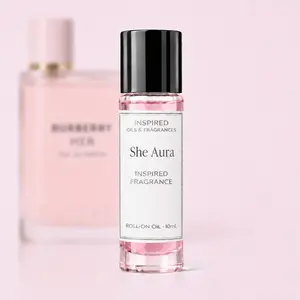 She Aura Inspired Roll-On Fragrance Oil | Sweet Fruity Floral Perfume Oil | Long-Lasting Feminine Scent