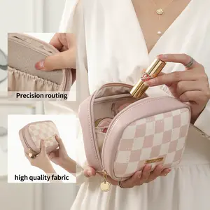 Lipstick Makeup Bag, Mini Small, Compartmentalized, Portable, Women's Organizer, Bag Insert, Compact Storage Pouch