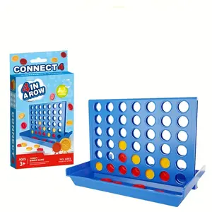 Connect Four Game, Perfect Travel Portable Toy, Great Halloween and Christmas Gift, Fun Family Board Game, Ideal Entertainment Item, Board Family Games, Strategy Board Game